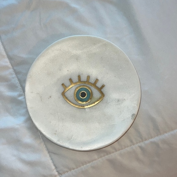 Stone jewelry holder - blue eye - Picture 1 of 3